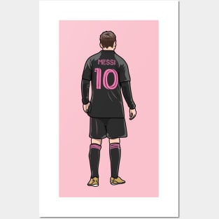 Miami messi Posters and Art